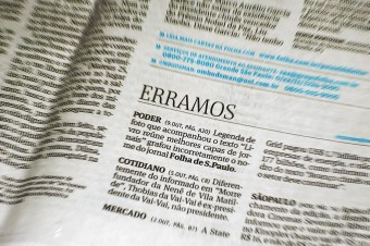 Erramos: Folha de S. Paulo (10 de outubro de 2010)