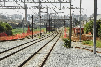 Antiga Estação Tamanduateí demolida Antiga Estação Tamanduateí demolida