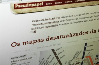 Novo visual do Pseudopapel Novo visual do Pseudopapel