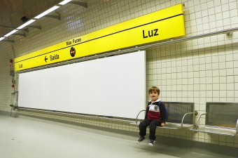 Estação Luz da Linha 4-Amarela do Metrô de São Paulo